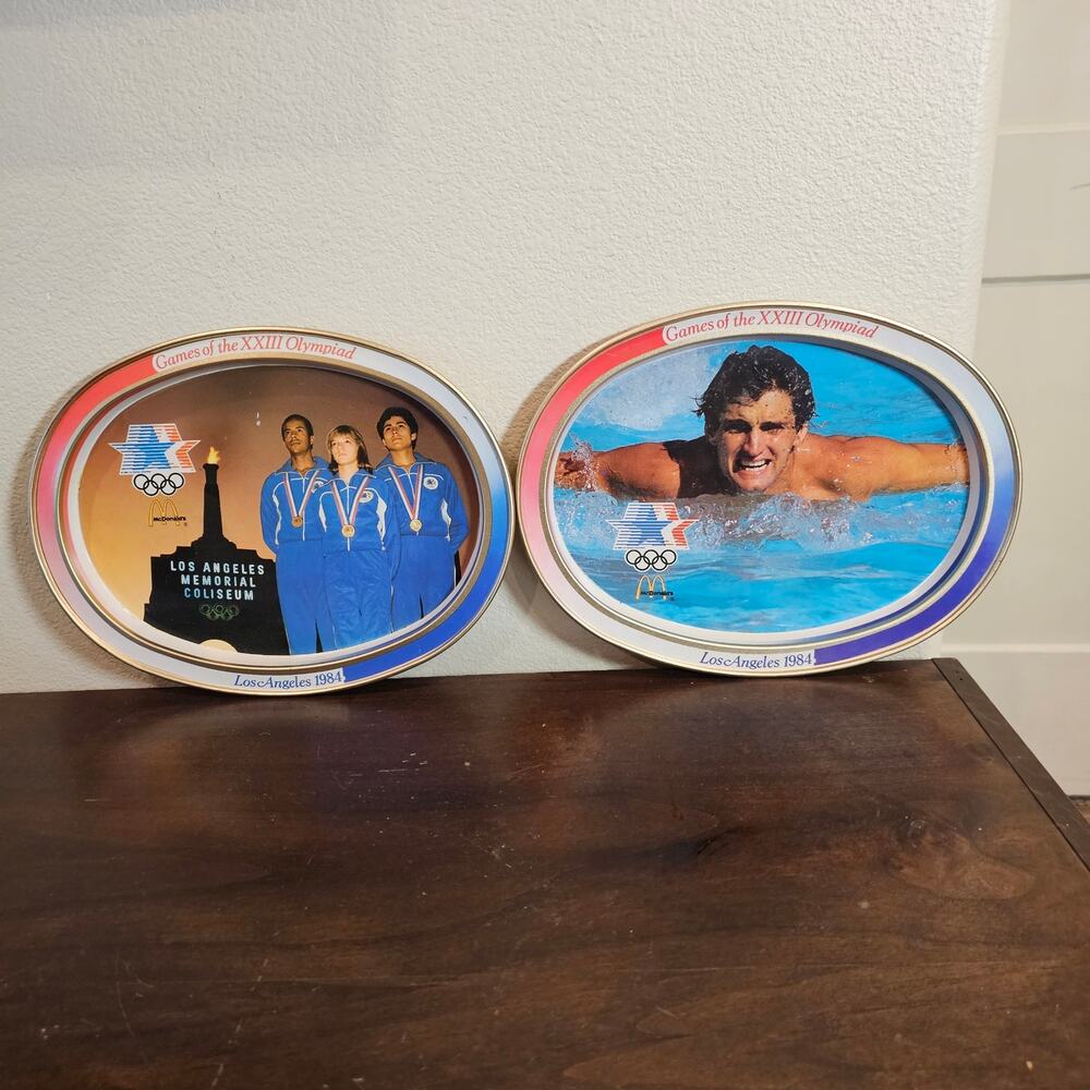 1984 Olympic Games McDonald's Small Trays